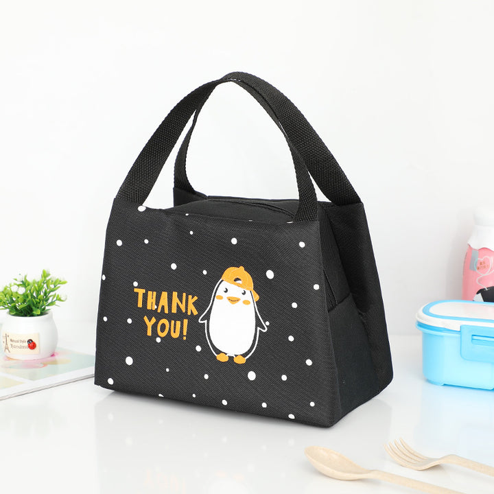 Cute Bear Print Insulated Lunch Bag Stornfield