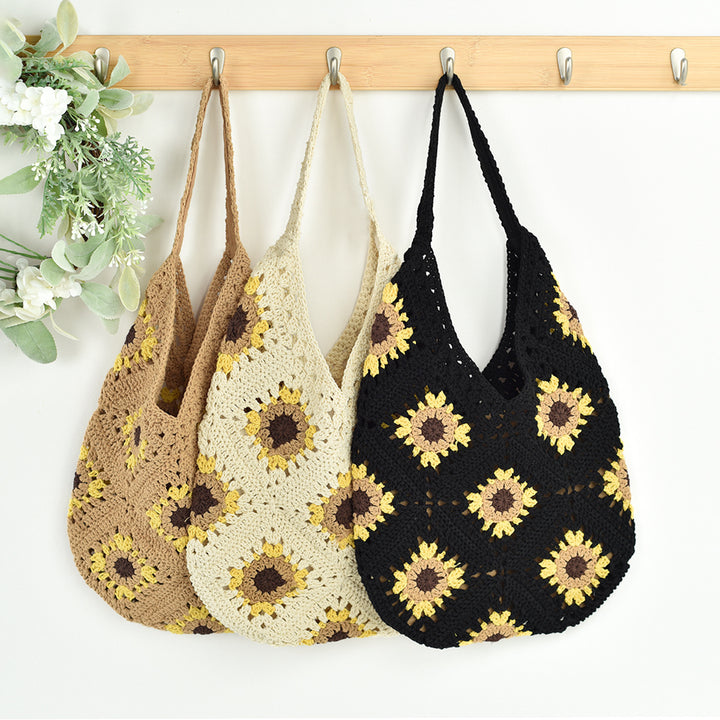 Handmade Crossbody Bag in Floral Design Stornfield