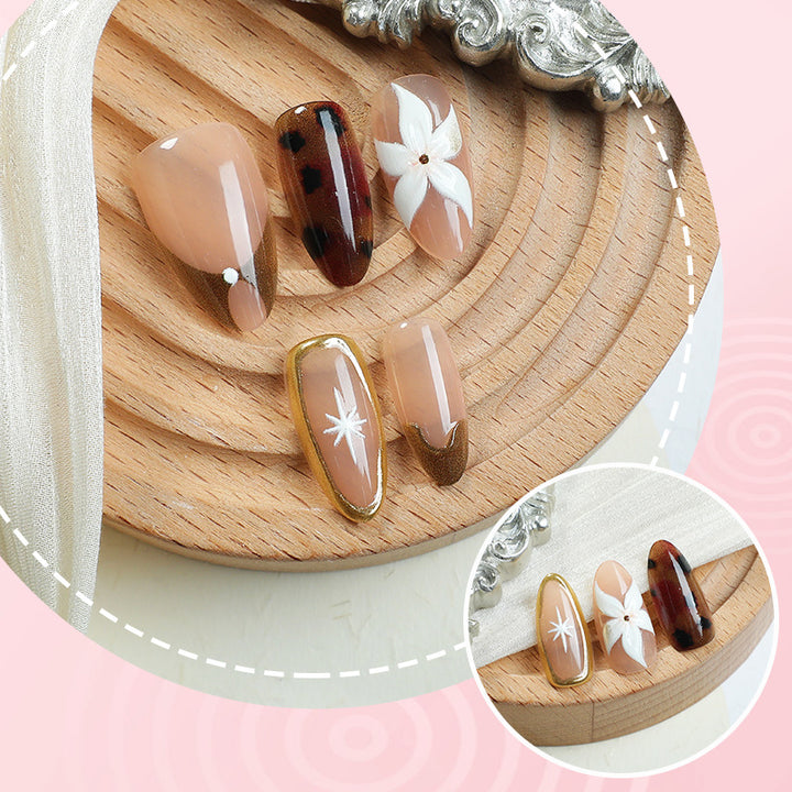 Creative Artistic Press-On Nail Art Stornfield