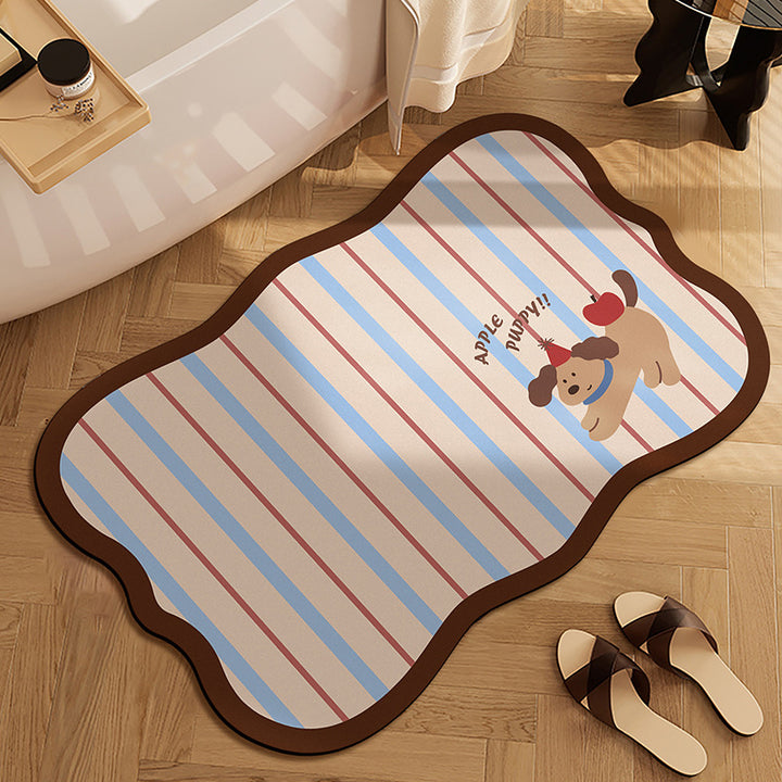 Bathroom Mat for Home Bathroom Floor Decor