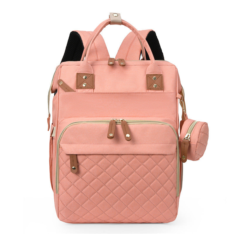 Versatile Multi-Pocket Quilted Backpack Stornfield