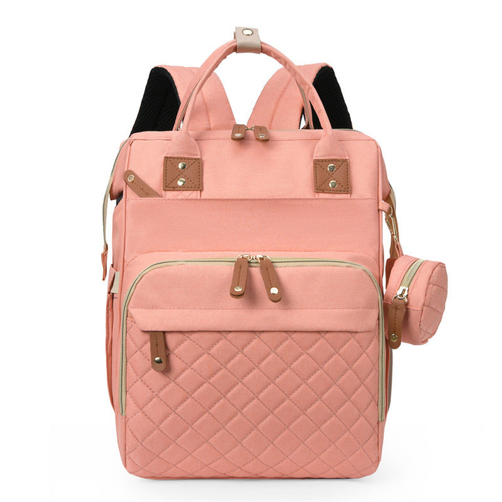Versatile Multi-Pocket Quilted Backpack Stornfield