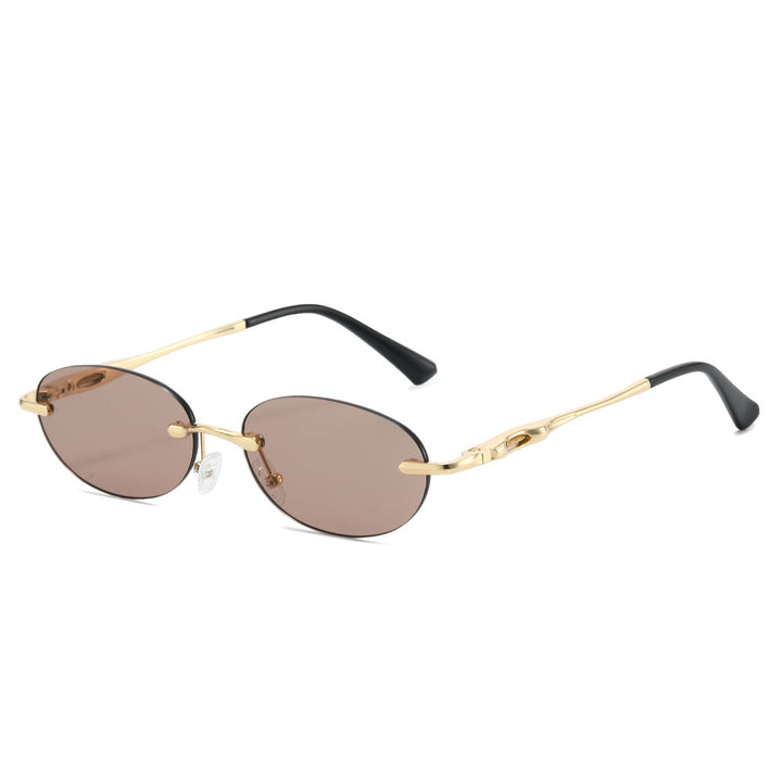 Retro Oval Frame Sunglasses Stornfield