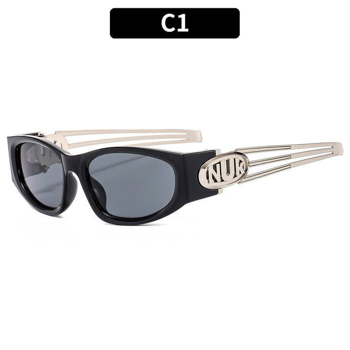 Sporty Cat-Eye Sunglasses