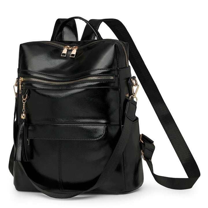 Multi-Purpose Stylish Leather Backpack Stornfield