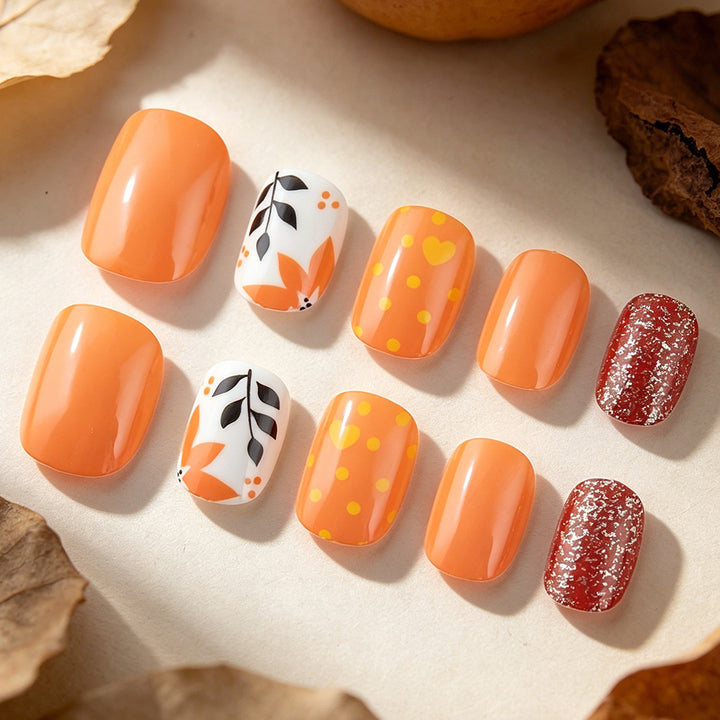 Seasonal Botanical Press-On Nails Stornfield