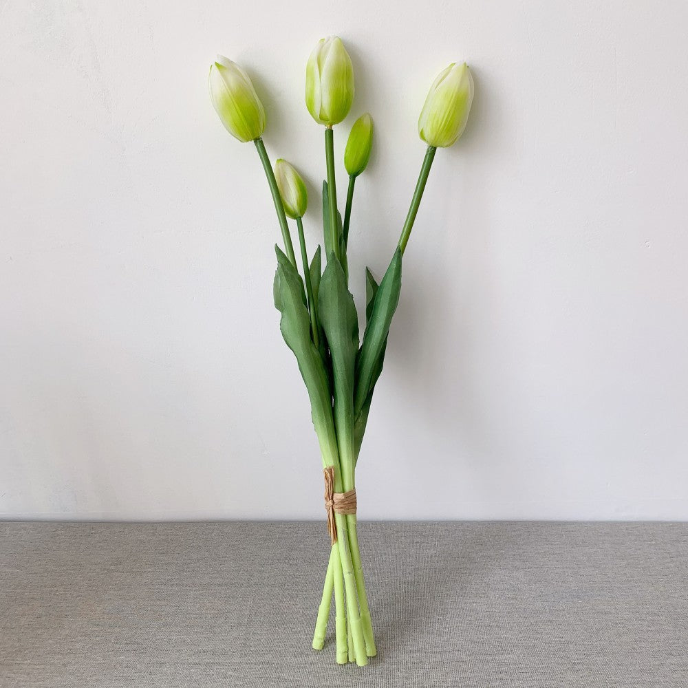 Lifelike Tulip Flower Arrangement