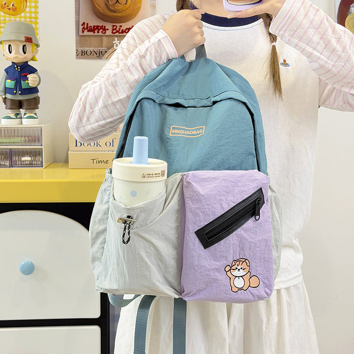 Playful Multi-Pocket Casual Backpack Stornfield