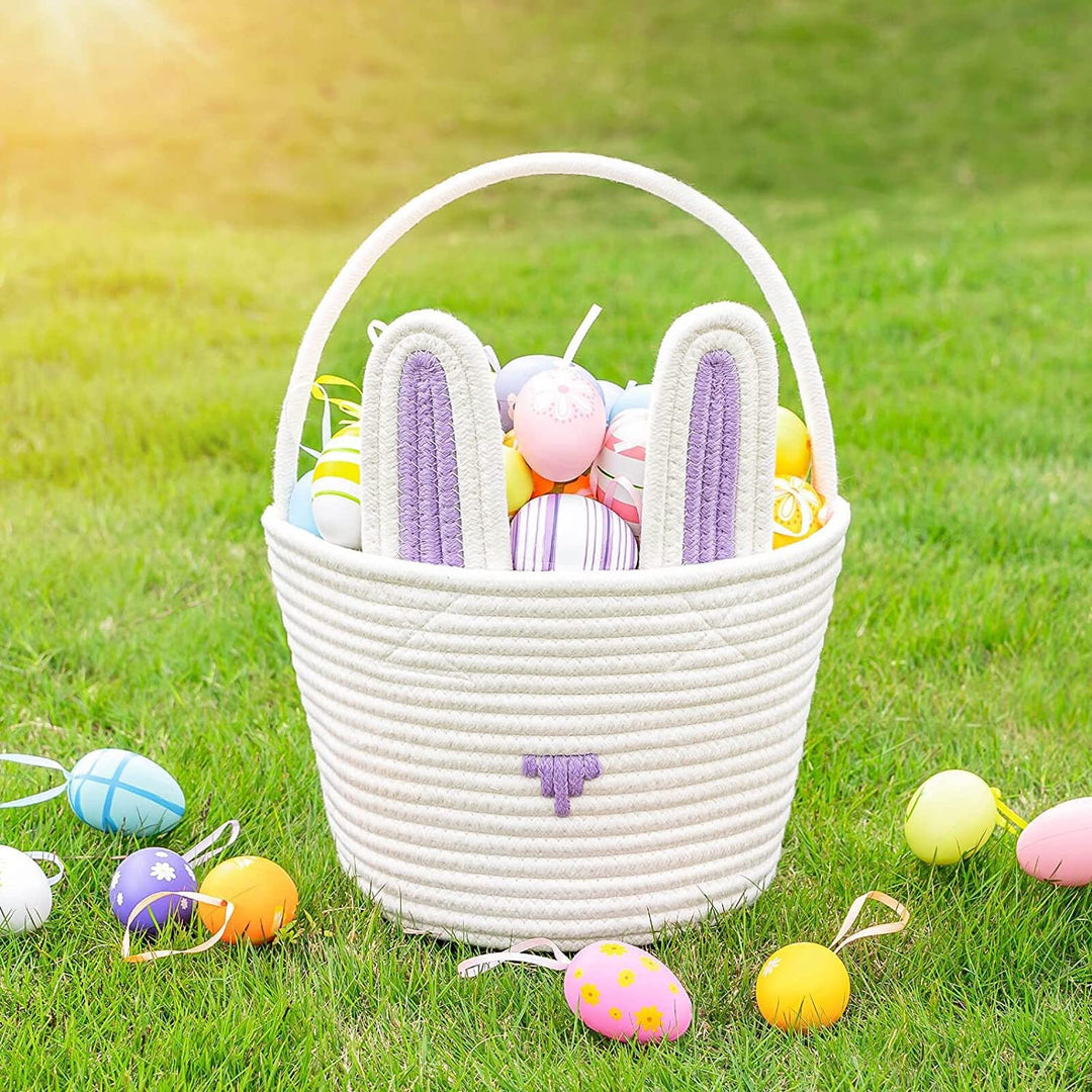 Women cute storage basket with bunny ears Stornfield