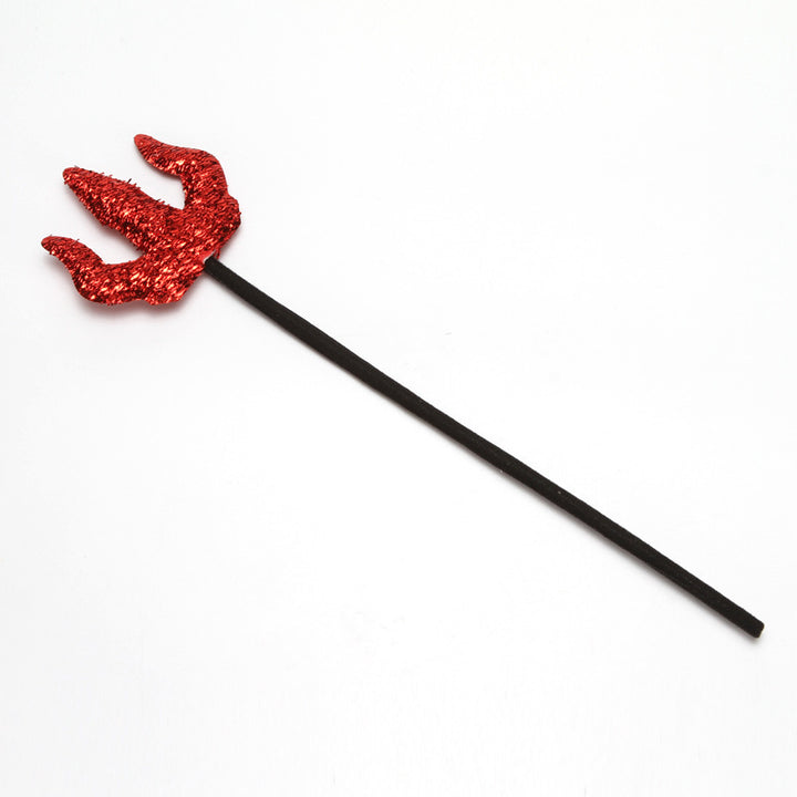 Devil's headband with glitter and devil horns Stornfield