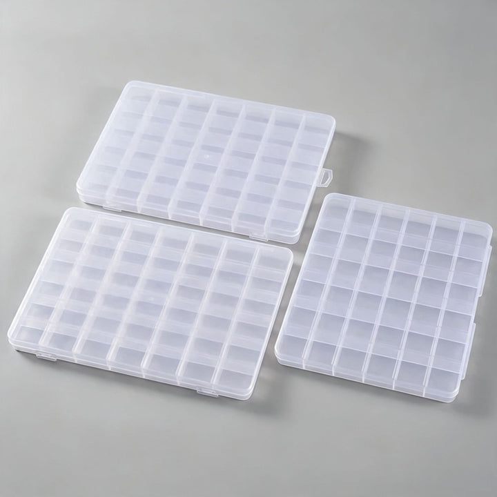 Transparent Multi-Compartment Craft Storage Organizer Stornfield