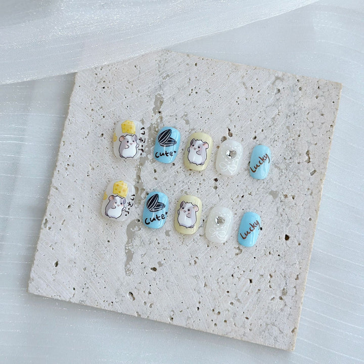 Cute Themed Press-On Nail Set