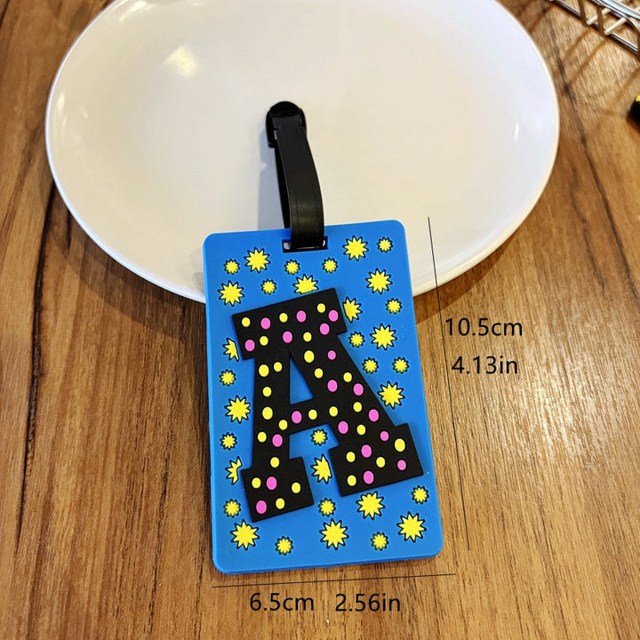 Personalized Striped Luggage Tag Stornfield