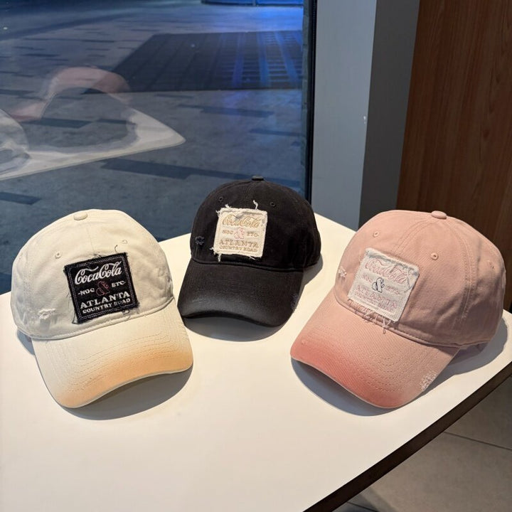 Unisex Vintage-Inspired Distressed Cap Stornfield