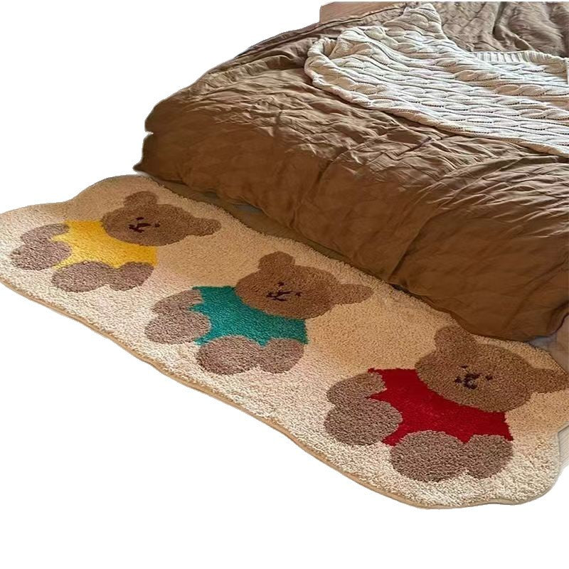 Cute Bear-Themed Floor Mat Stornfield