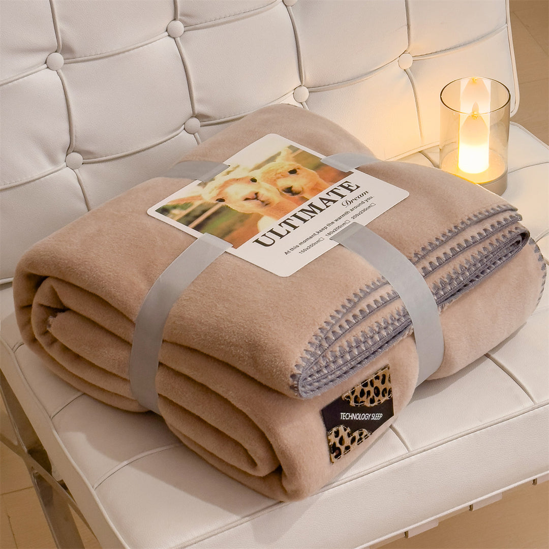 Ultra-Soft Fleece Throw Blanket