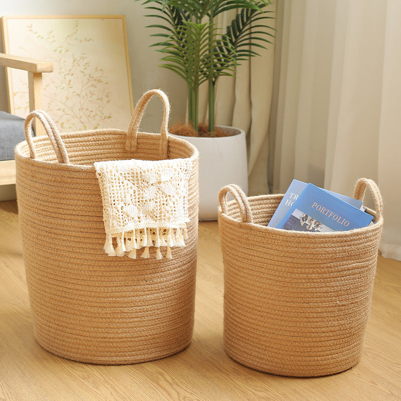 Natural Fiber Storage Basket Stornfield