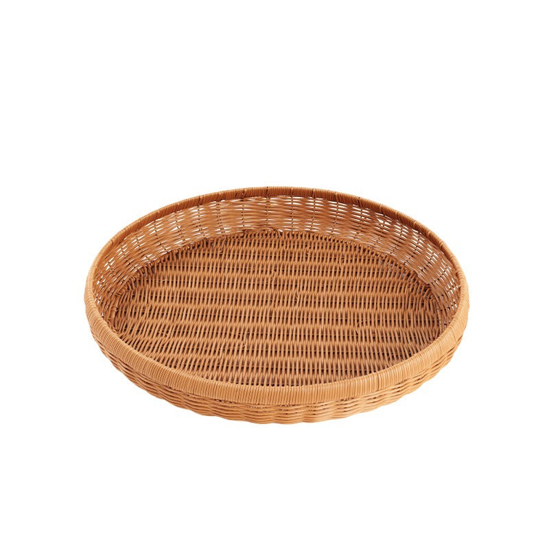 Handwoven Decorative Serving Tray Stornfield