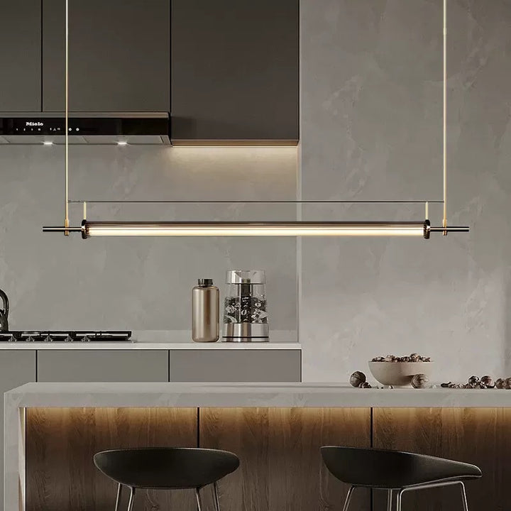 Minimalist Linear Suspension Light