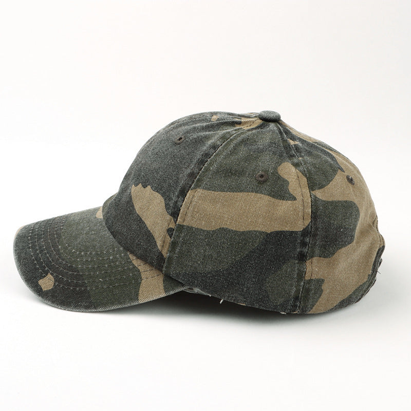 Unisex Camo Print Adjustable Baseball Cap Stornfield