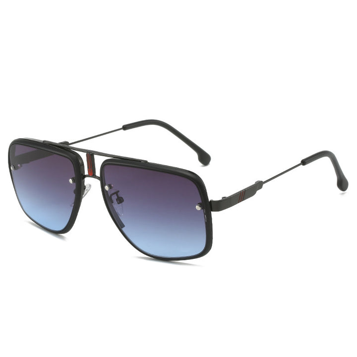 Women's fashionable oversized sunglasses with gold accents Stornfield