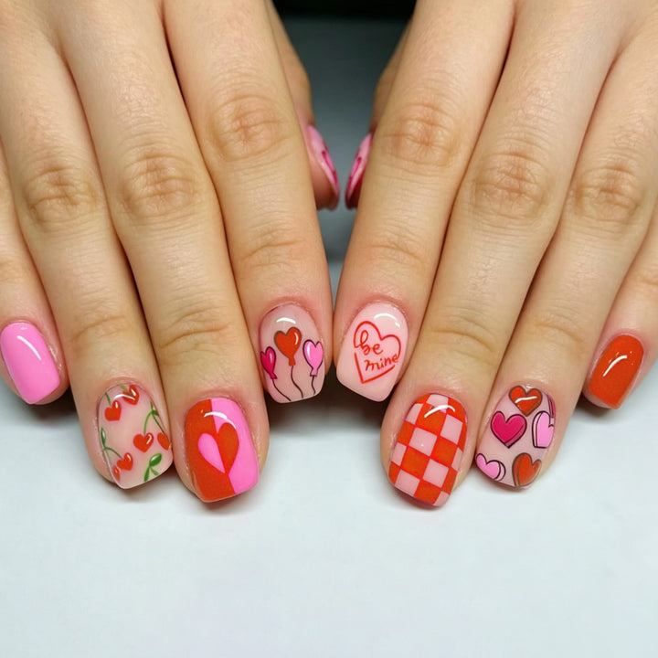 Creative Valentine's Day Nail Art Design Stornfield