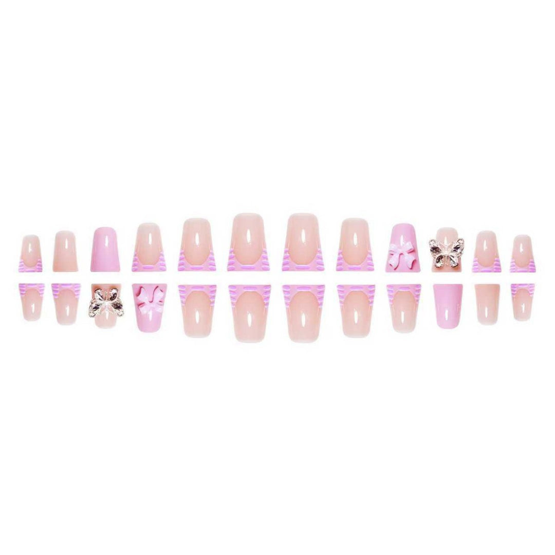 Decorative Butterfly-Inspired Nail Enhancements Stornfield