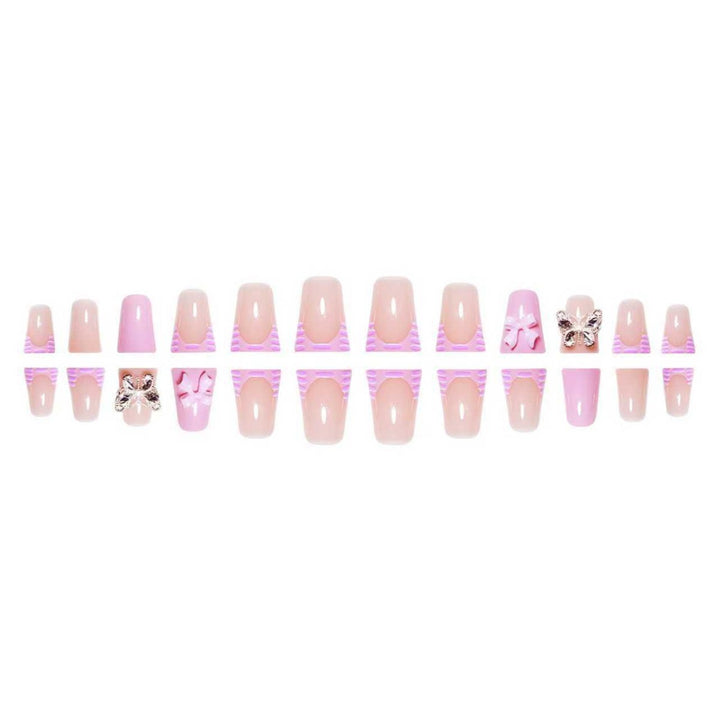 Decorative Butterfly-Inspired Nail Enhancements Stornfield