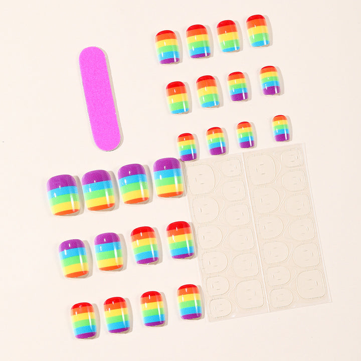 Rainbow Gradient Nail Art Kit Stornfield