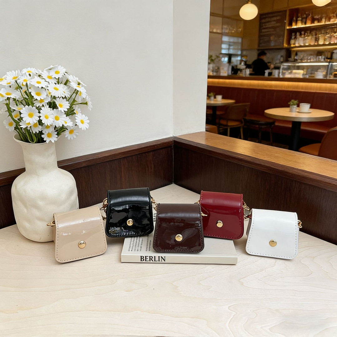 WoChic Patent Leather Crossbody Bag Stornfield
