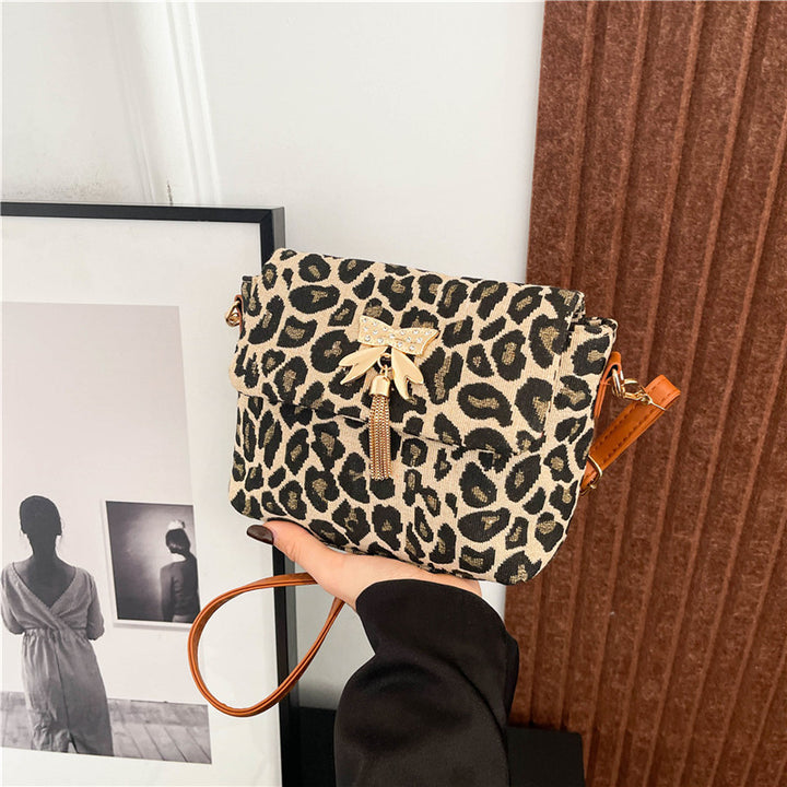 Chic Leopard Print Crossbody Bag Stornfield
