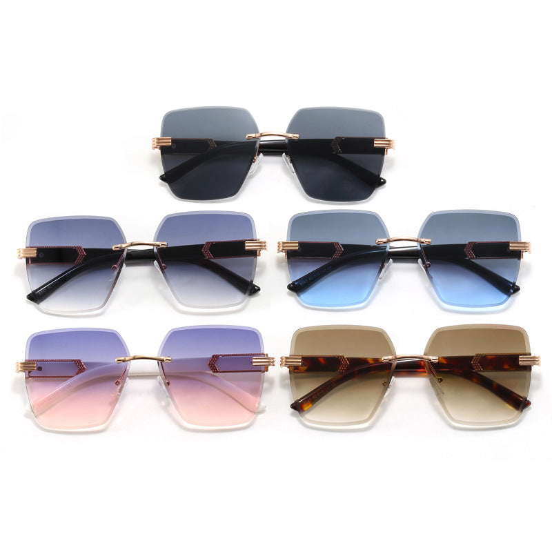 Ladies luxury sunglasses with unique frame and elegant accents Stornfield
