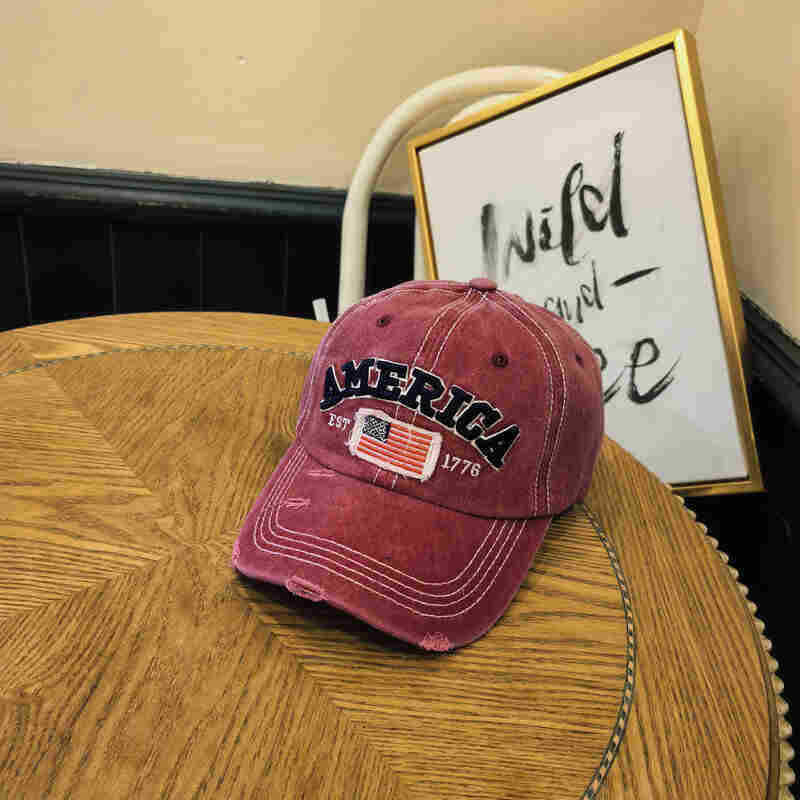 Unisex Vintage-Inspired Distressed Baseball Cap Stornfield