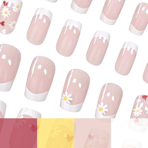 Acrylic Floral Nail Art Enhancements Stornfield