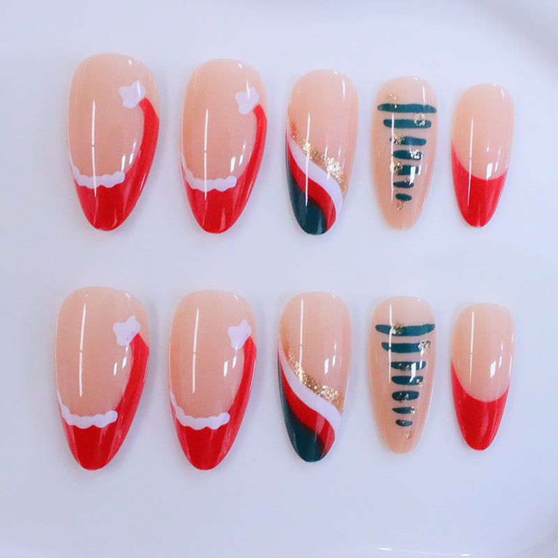 Artistic Holiday-Themed Nail Art Enhancements Stornfield