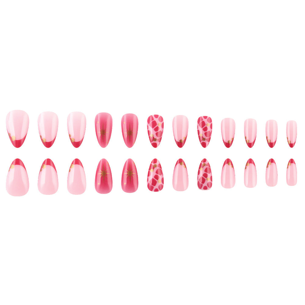 Decorative Nail Art Set with Golden Accents Stornfield