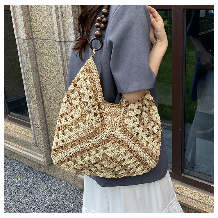 Handcrafted Woven Beach Tote