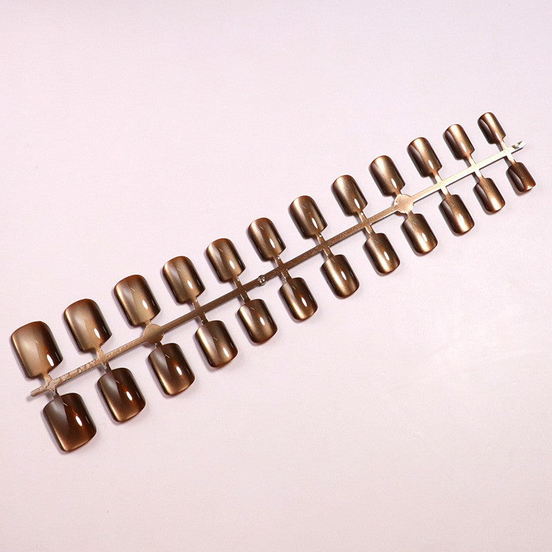 Premium Almond-Shaped Press-On Nails with Ombré Effect Stornfield