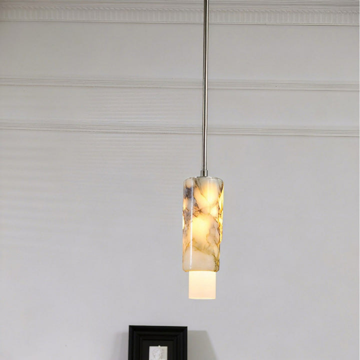 Elegant Alabaster Pendant Light