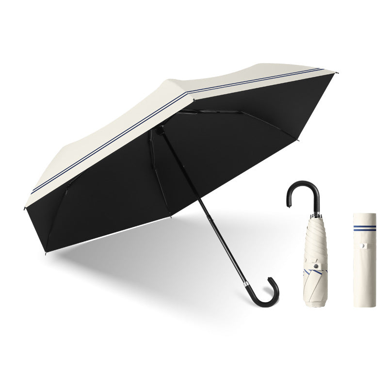 Women's Urban Folding Umbrella with Wind Protection and Ergonomic Handle Stornfield