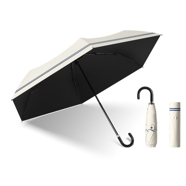 Women's Urban Folding Umbrella with Wind Protection and Ergonomic Handle Stornfield