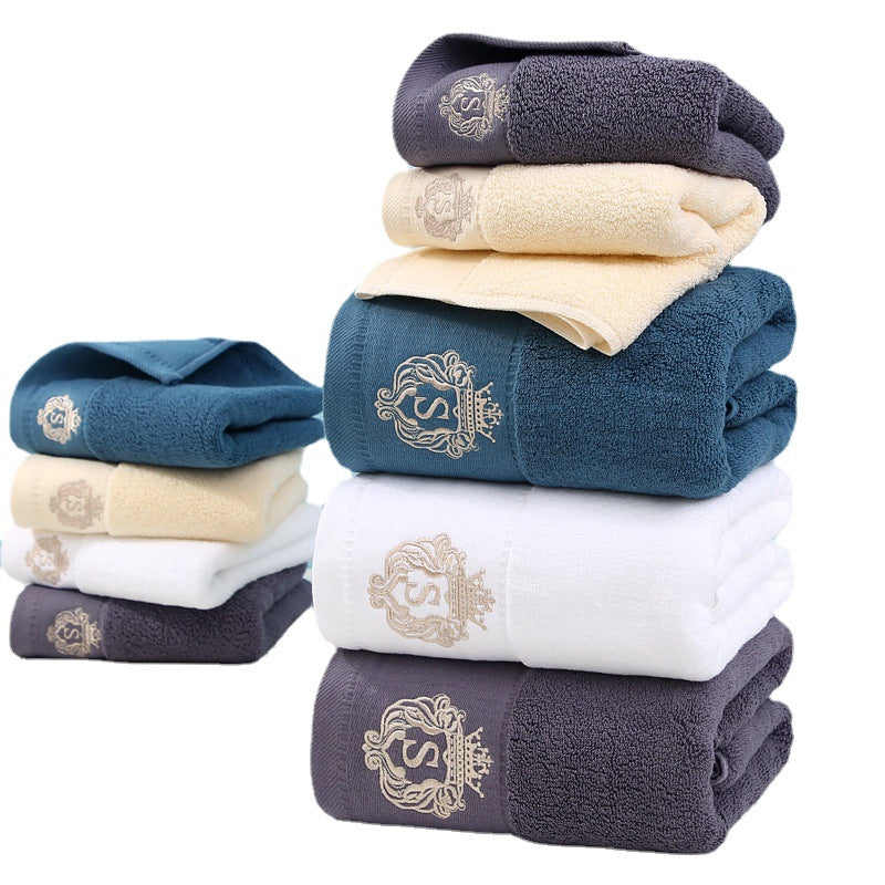 Luxurious terry bath towel with elegant design Stornfield