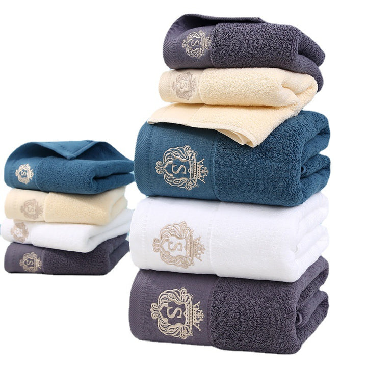 Luxurious terry bath towel with elegant design Stornfield