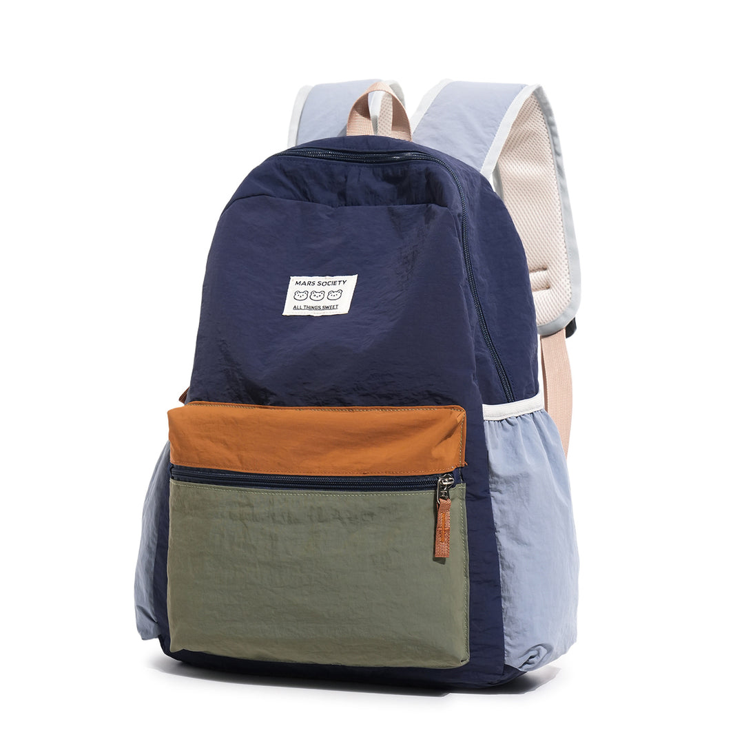 Color-Block Casual Backpack Stornfield
