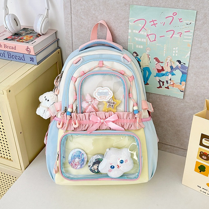 Multi-Functional Clear Front Backpack Stornfield