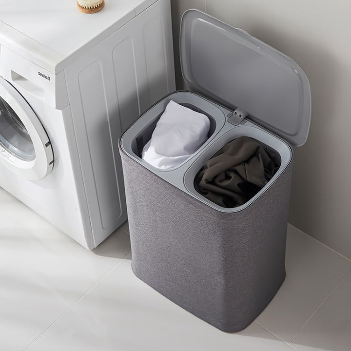 Practical laundry container with stylish lid Stornfield