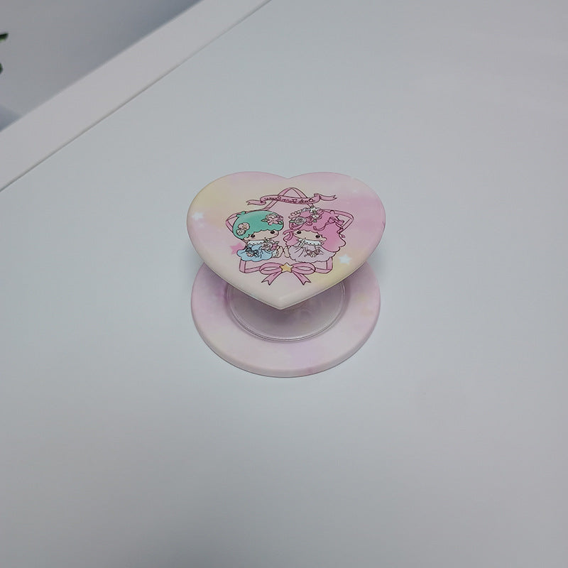 Heart-Shaped Character Phone Grip Stornfield