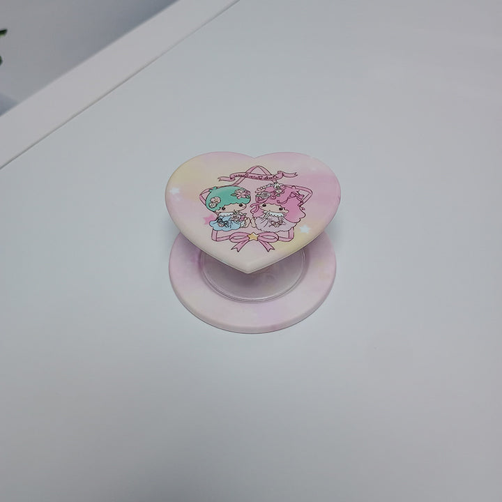 Heart-Shaped Character Phone Grip Stornfield