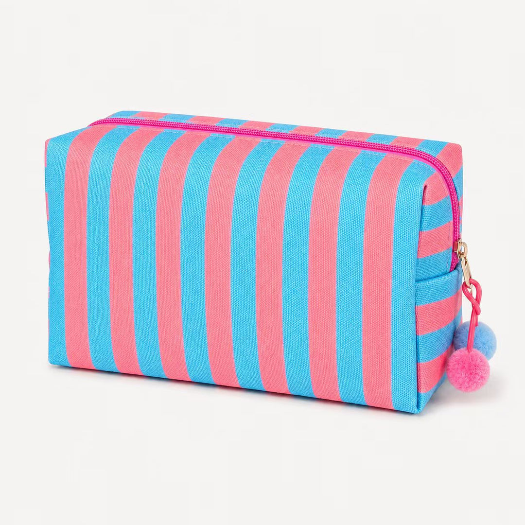 Cosmetic bag with colorful stripes Stornfield
