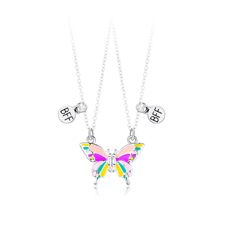 Butterfly Pendant Friendship Necklace Stornfield